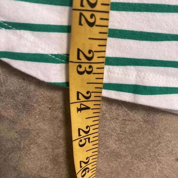 Zenergy by Chicos Shirt Womens‎ Size Medium Striped Sand Sun And Fun Tee - Picture 7 of 11